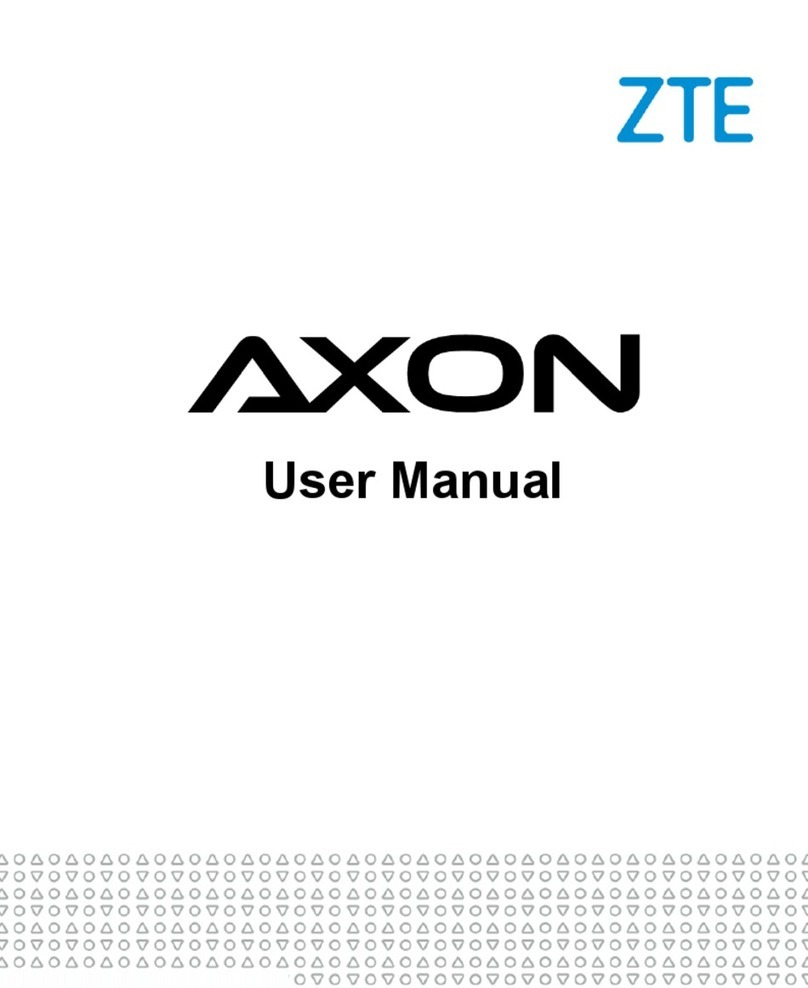 Zte Axon User manual