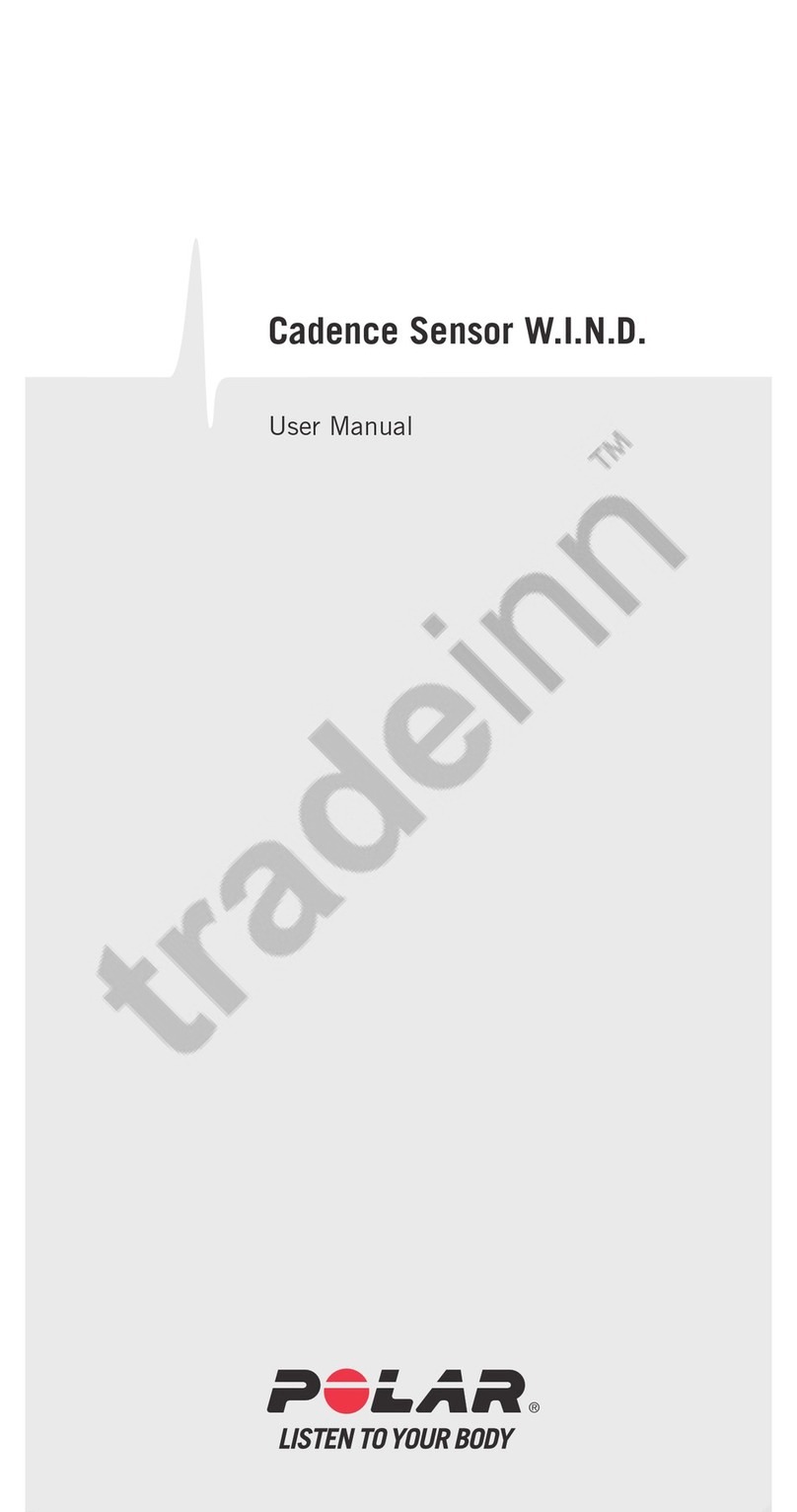 Polar Electro CS Cadence Sensor W.I.N.D. user manual