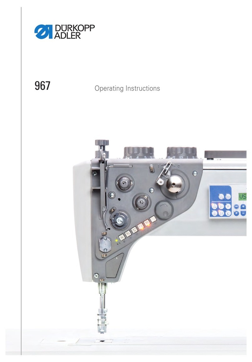 DURKOPP ADLER 967 User manual