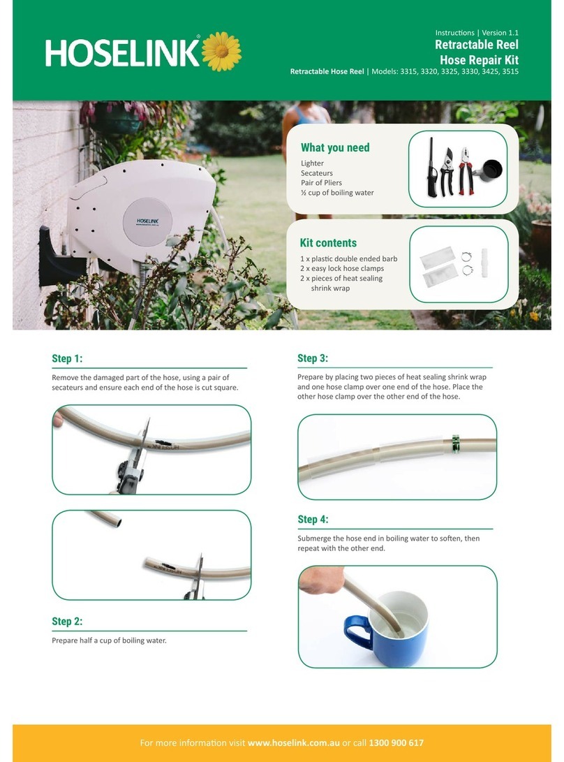 Hoselink 3315 instructions