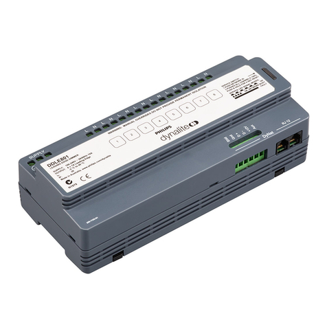 Philips Dynalite DDLE801 User manual Philips Dynalite DDLE801 User manual