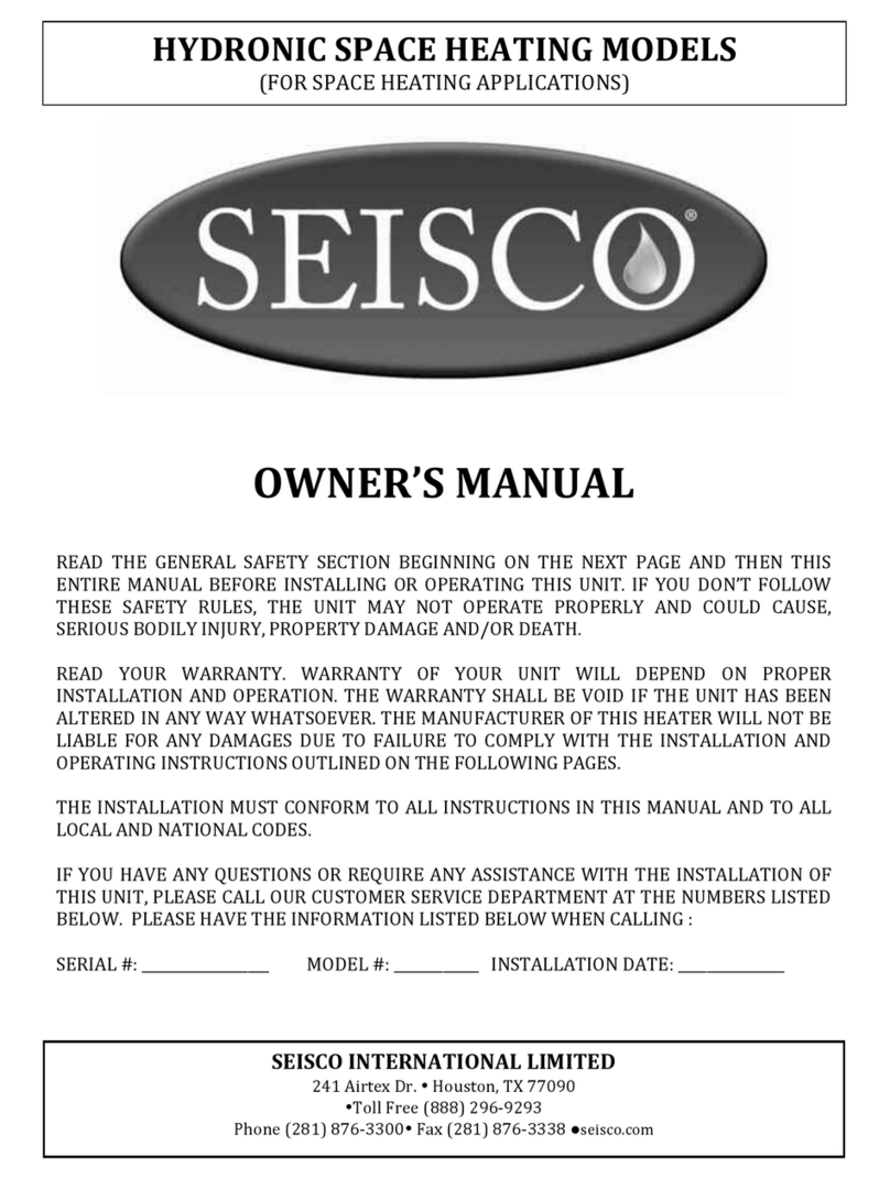 Seisco SH-05 User manual
