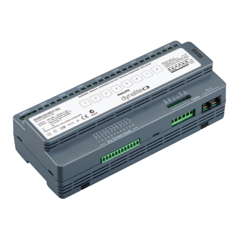 Philips Dynalite DDRC810DT-GL User manual Philips Dynalite DDRC810DT-GL User manual