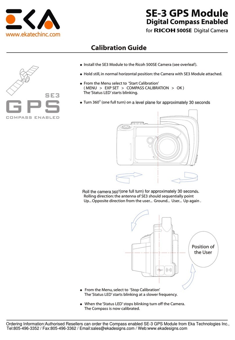 eka SE-3 GPS Module Use and care manual