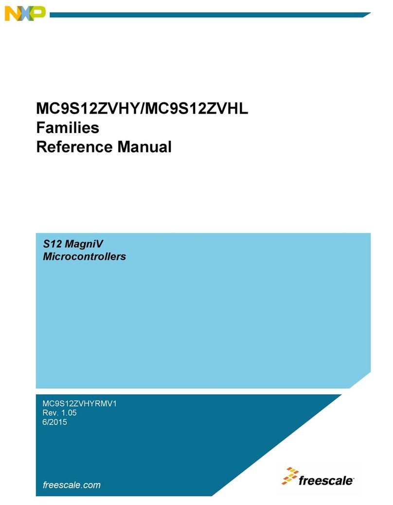 Freescale Semiconductor MC9S12ZVHL64 Reference manual