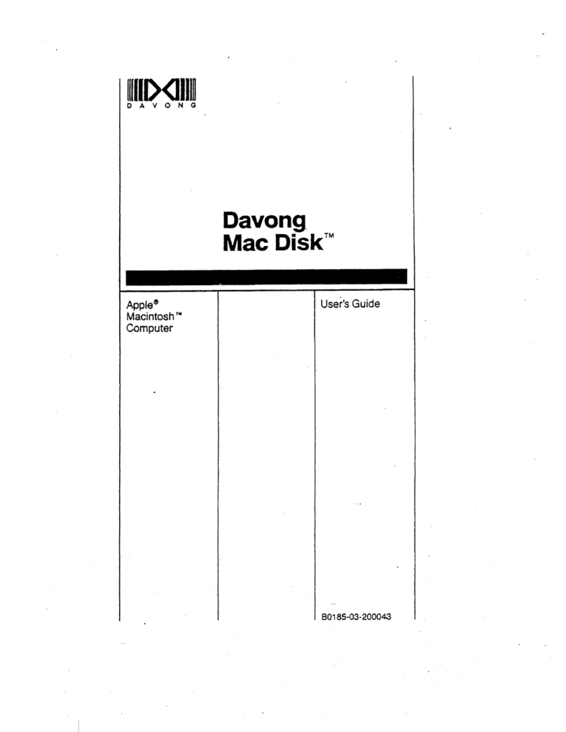 Davong Mac Disk user guide