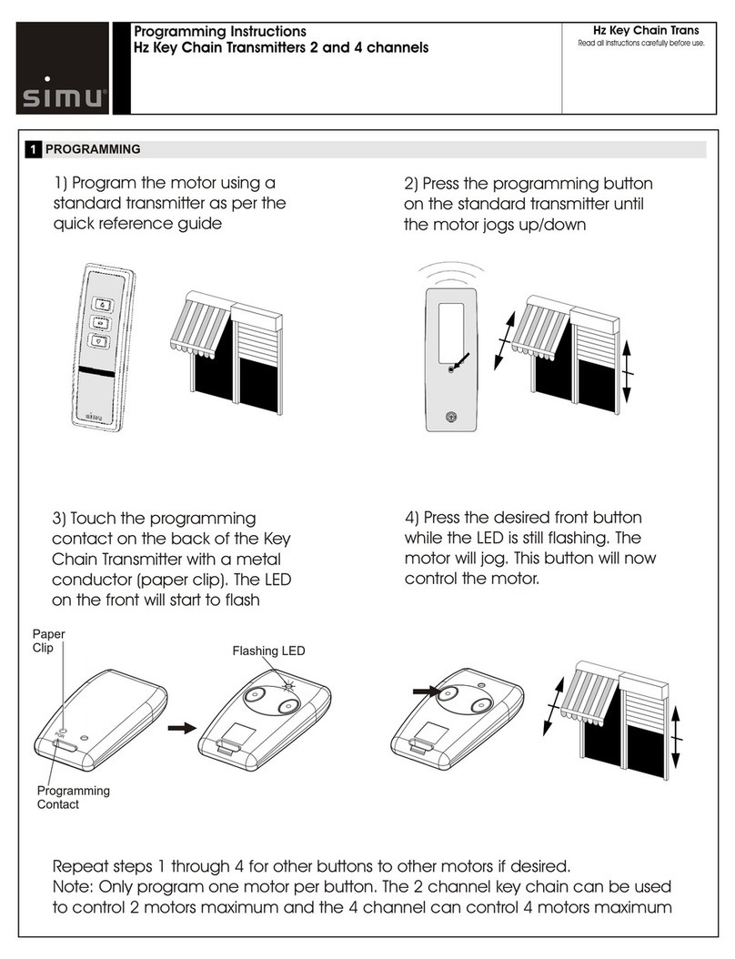 Simu TSA 4 Installation manual