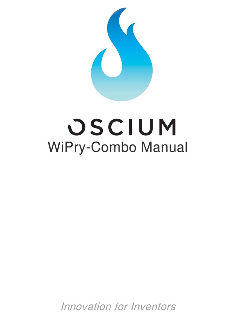 Oscium WiPry-Combo user manual