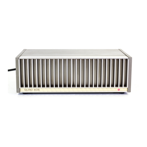 Quad Electroacoustics QUAD 405 Service data
