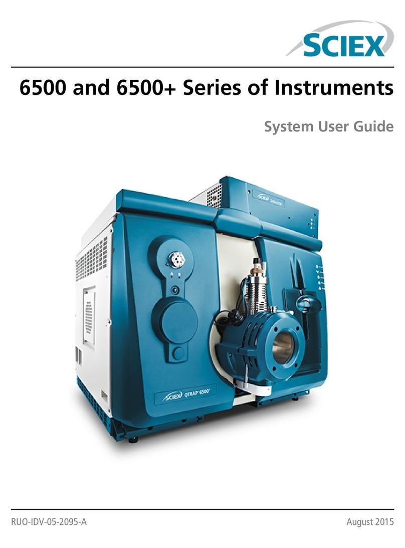 SCIEX 6500 series System user's guide
