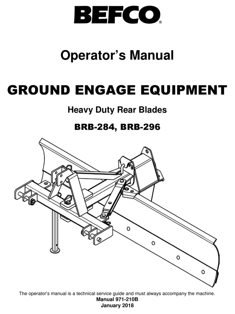BEFCO BRB-296 operating manual