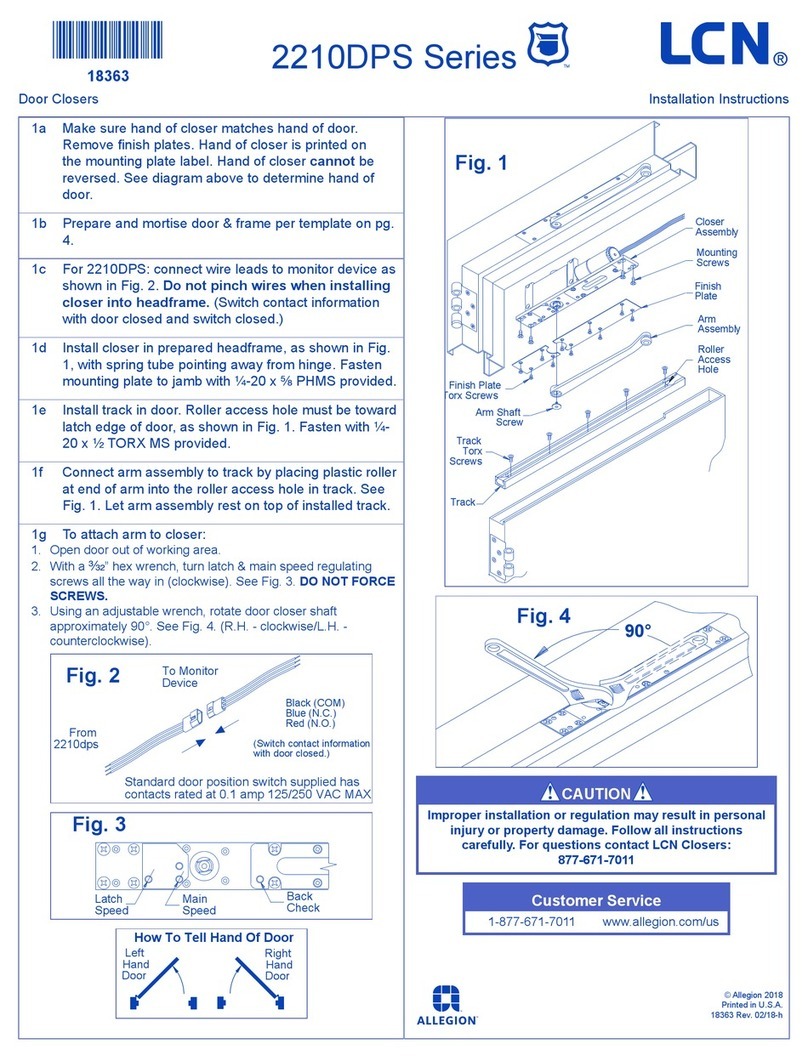 LCN 2210DPS Series User manual