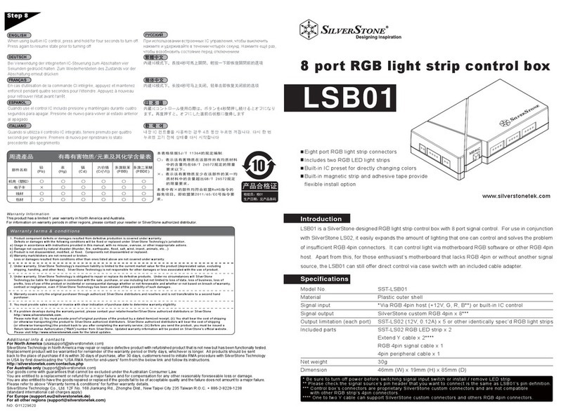 SilverStone LSB01 installation guide