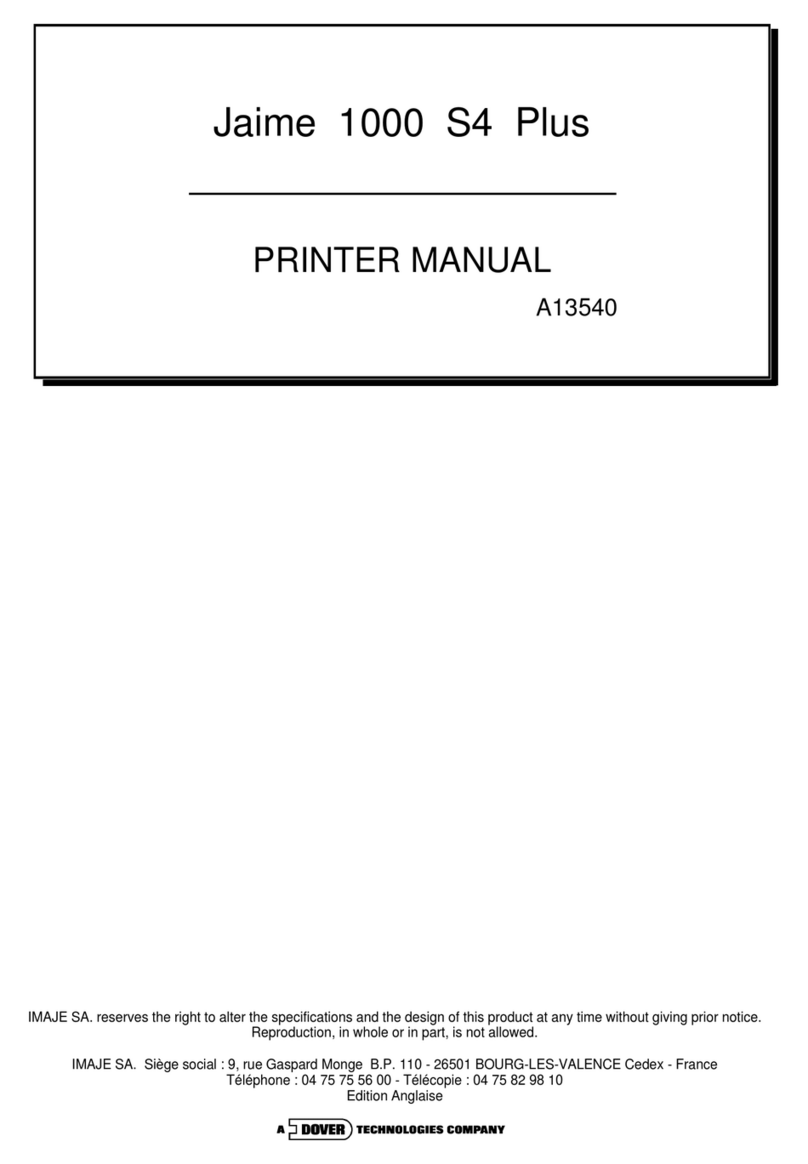 Imaje Jaime 1000 S4 Plus User manual
