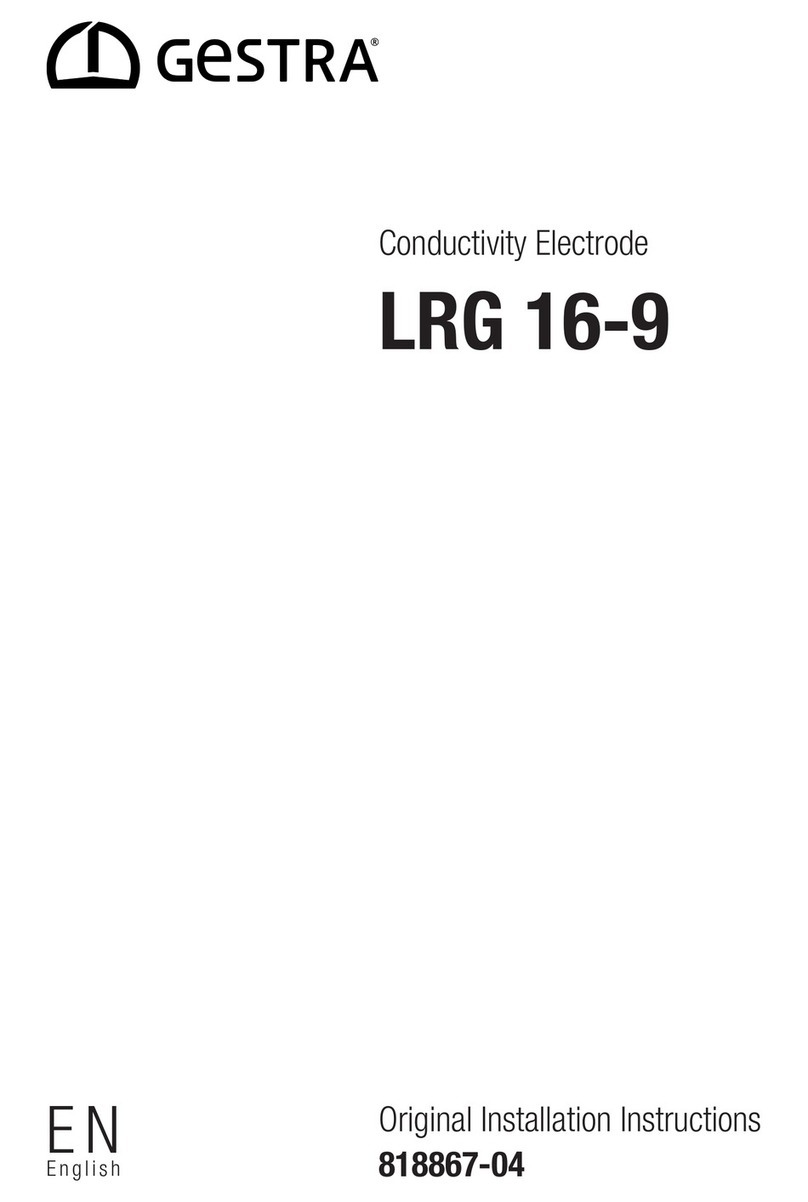GESTRA LRG 16-9 Installation instructions manual