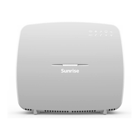 SAGEMCOM Sunrise Internet Box user manual