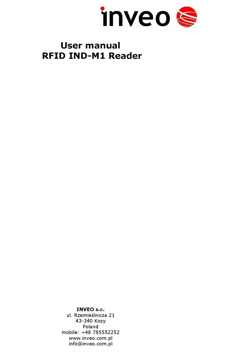 inveo RFID IND-M1 user manual