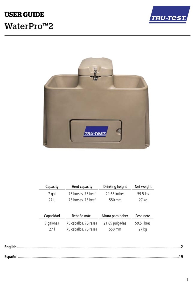 Tru-Test WaterPro 2 user guide Tru-Test WaterPro 2 user guide