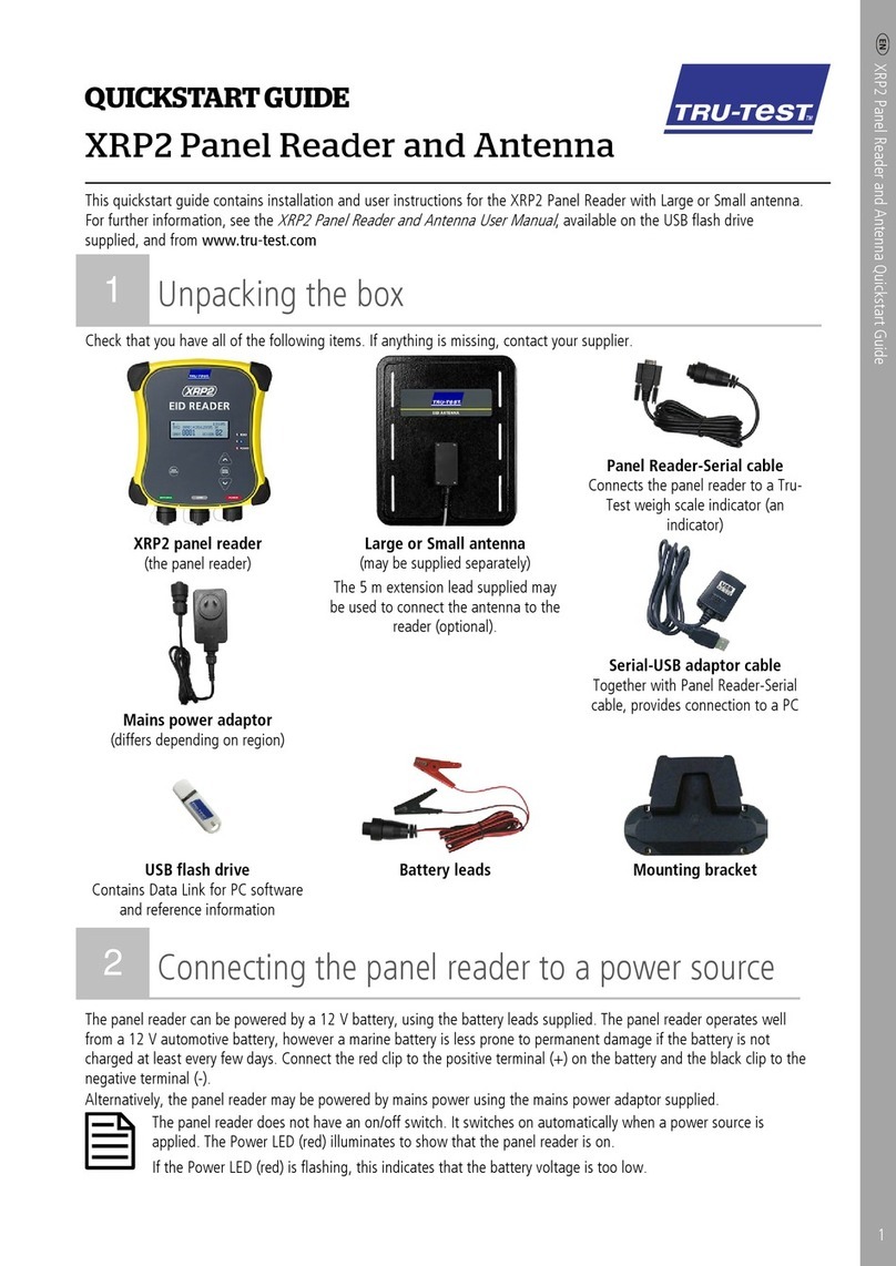 Tru-Test XRP2 User manual