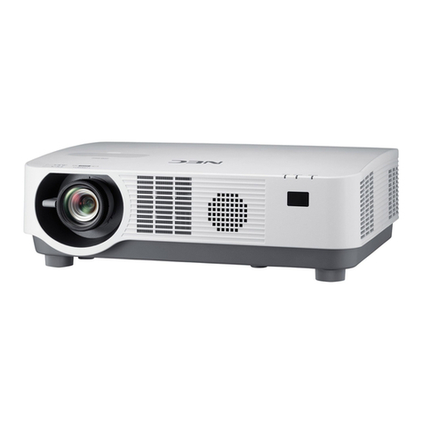 NEC P502HL-2 User manual
