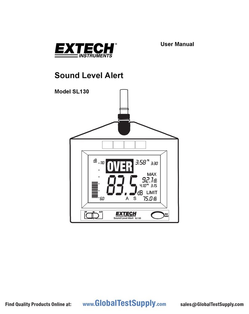 Extech Instruments SL130 User manual