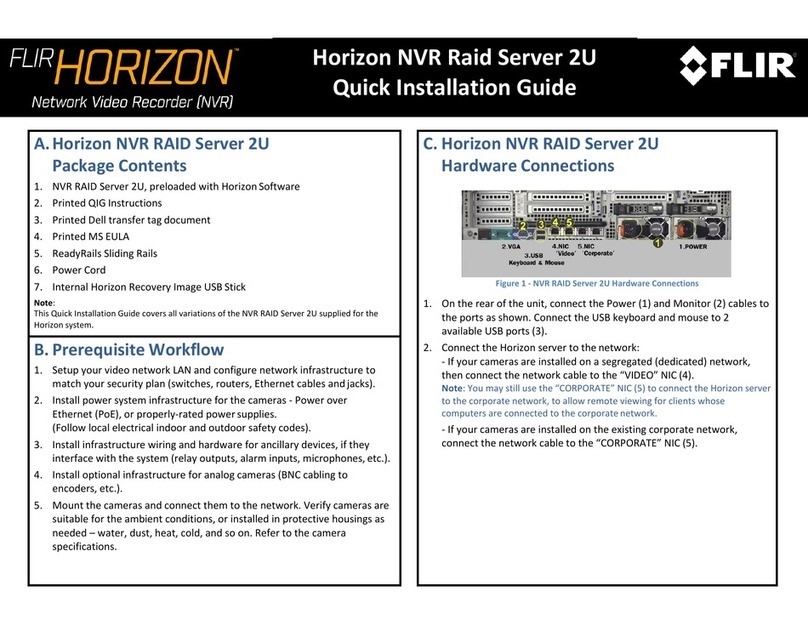 FLIR Horizon Series User manual