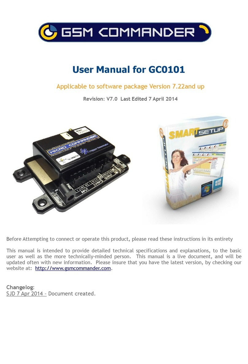 Polygon Technologies Micro Commander GC0101 user manual