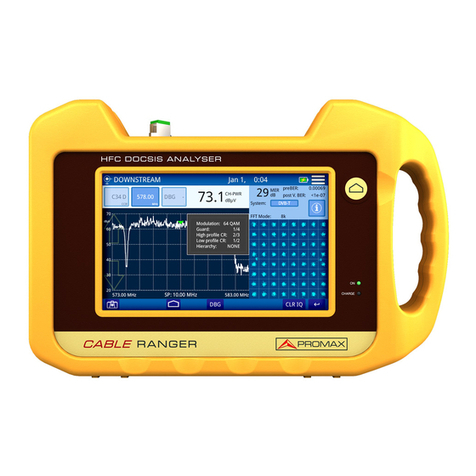Promax CABLE RANGER User manual