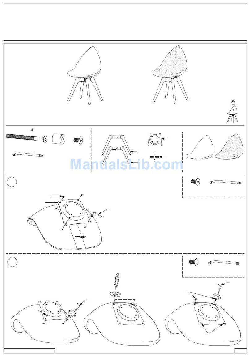 BoConcept Ottawa 402-D035 Assembly instructions BoConcept Ottawa 402-D035 Assembly instructions