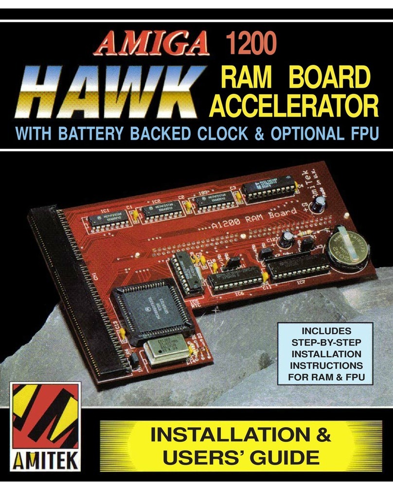Amitek HAWK Installation & user guide