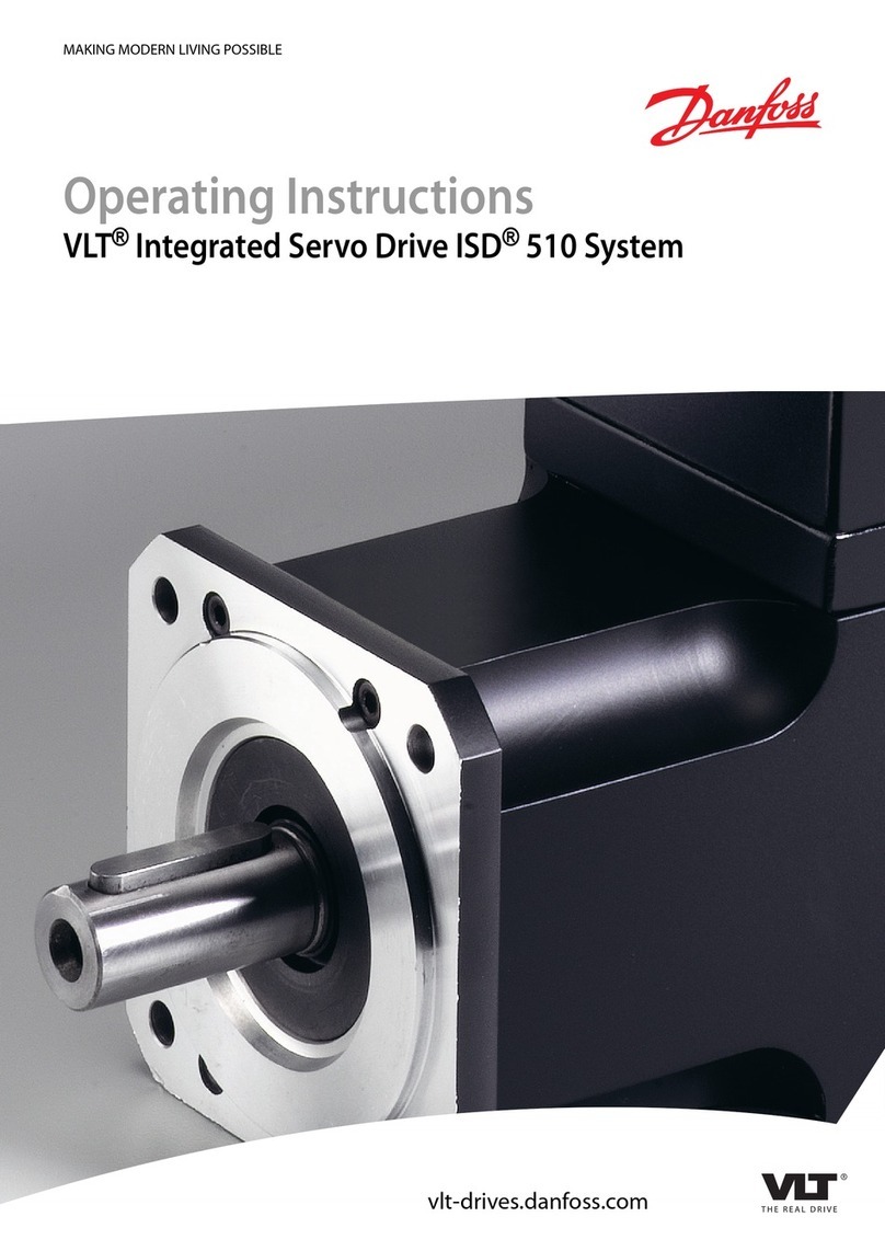 Danfoss VLT Integrated Servo Drive ISD 510 System operating instructions Danfoss VLT Integrated Servo Drive ISD 510 System operating instructions