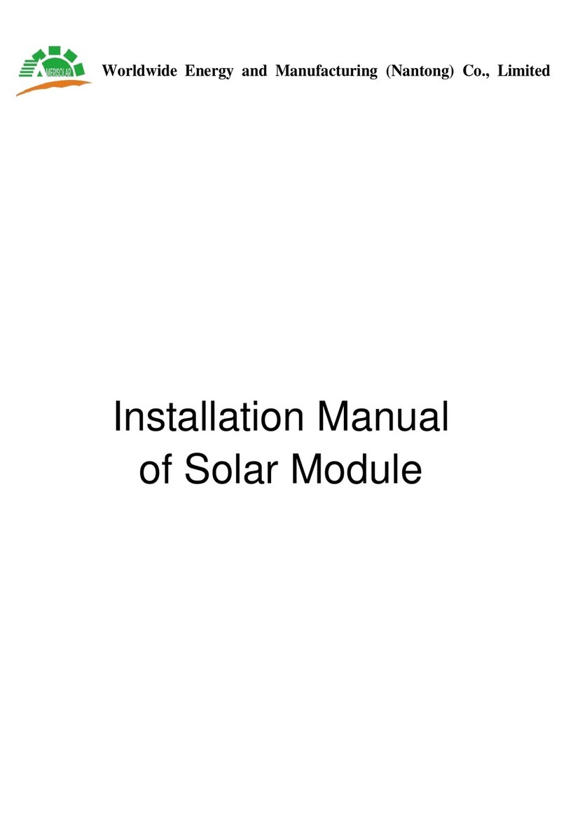 Amerisolar AS-6P18 installation manual Amerisolar AS-6P18 installation manual