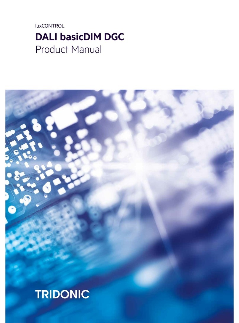 Tridonic DALI basicDIM DGC product manual
