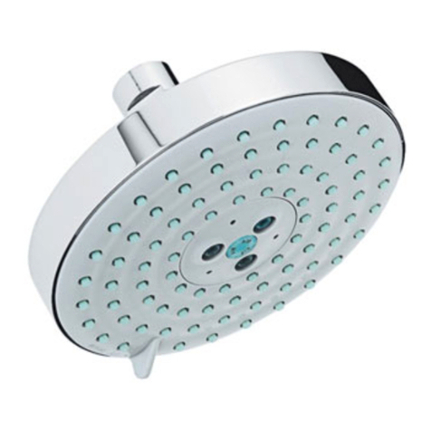 Hans Grohe Raindance S 100 AIR 3-Jet Installation & user's instructions