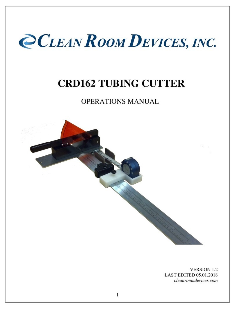 Clean CRD162 Operation manual