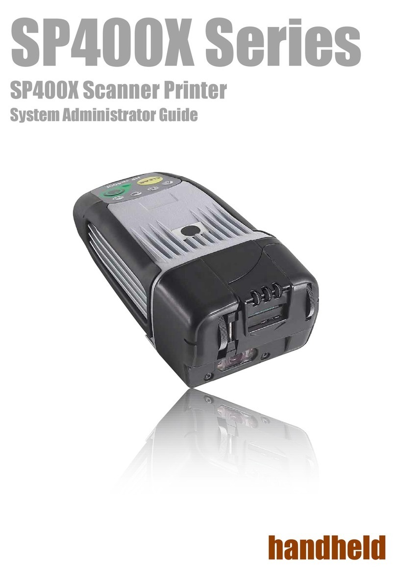 HandHeld SP400X Series System administrator guide