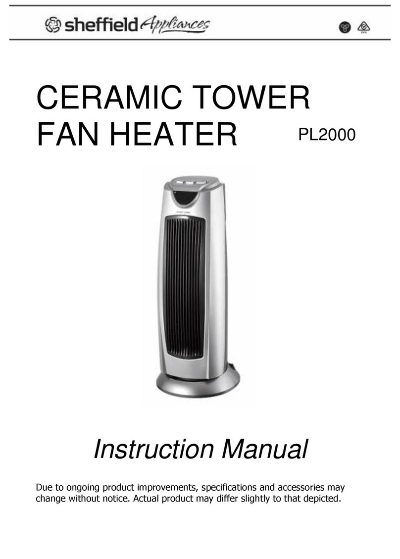 Sheffield PL2000 User manual