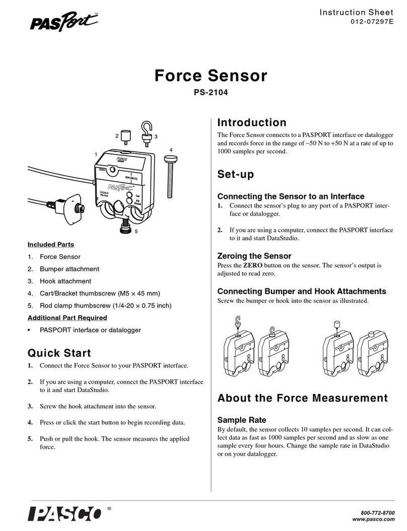 Pasport PS-2104 instruction sheet