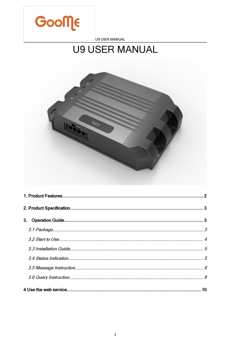 Goome U9 User manual