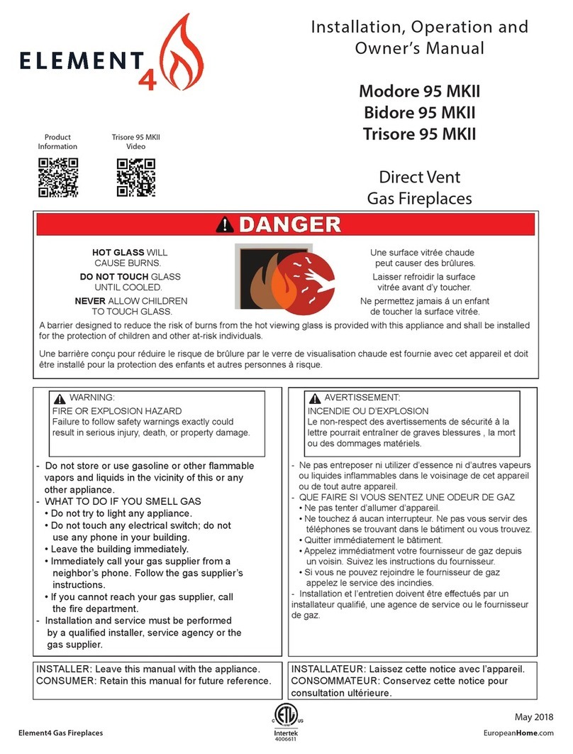Element4 Modore 95 MKII User manual