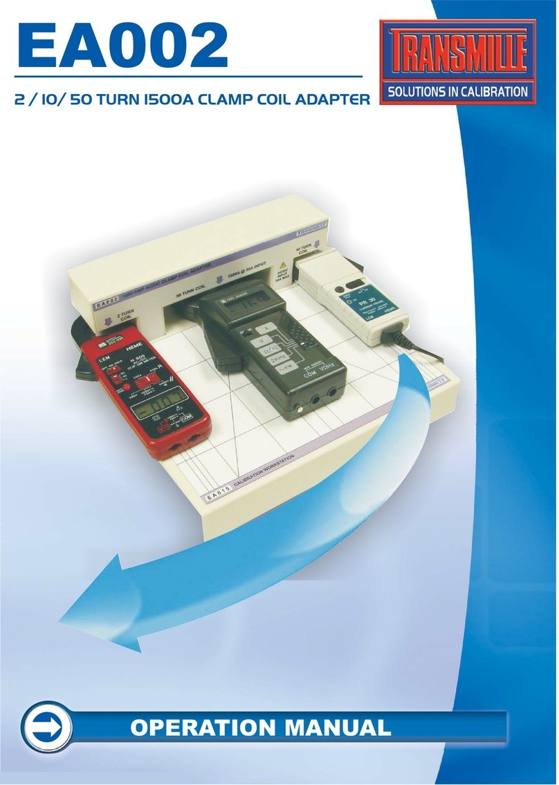 Transmille EA002 Operation manual