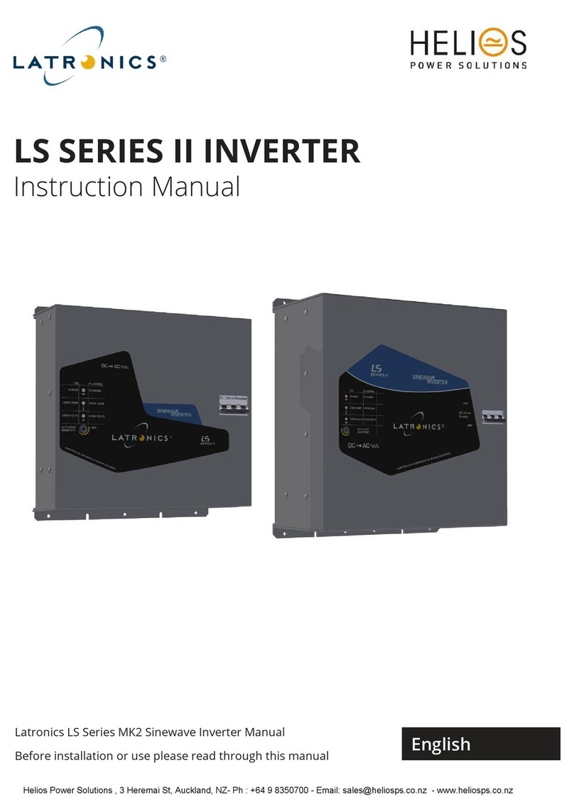 Latronics LS-2012 User manual