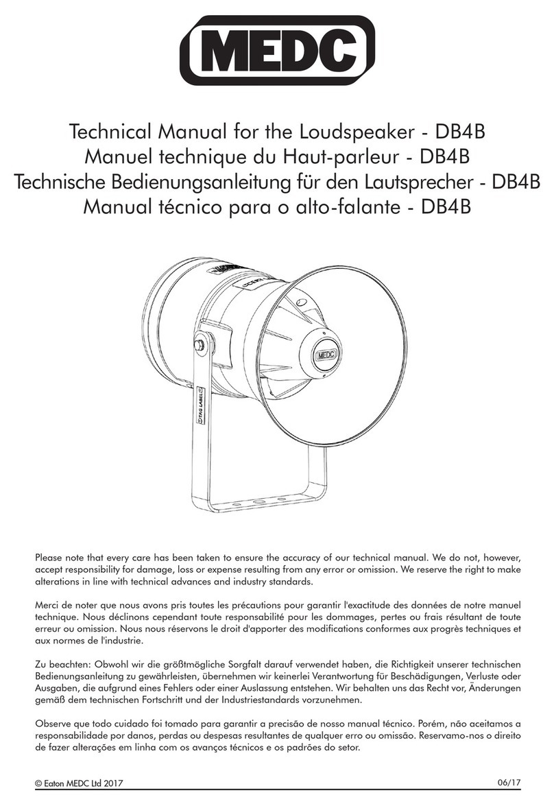 MEDC DB4B User manual