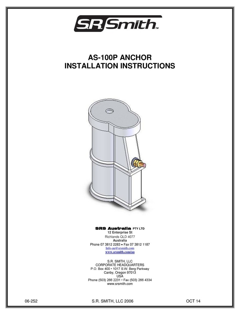 S.R.Smith AS-100P Installation instructions manual