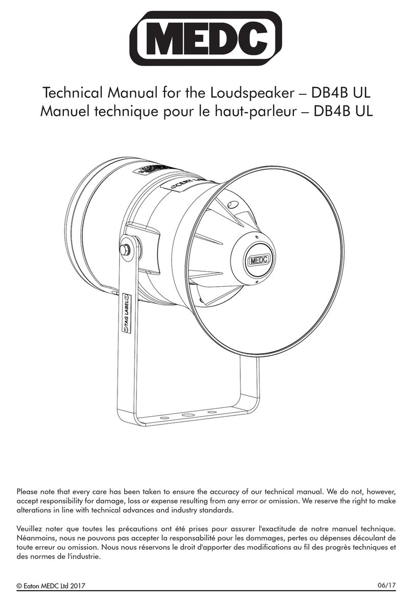 MEDC DB4B UL User manual