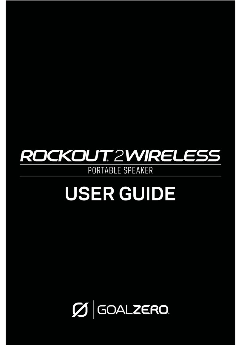 GOAL ZERO Rockout 2 Wireless User manual