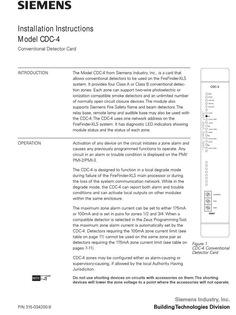 Siemens CDC-4 User manual