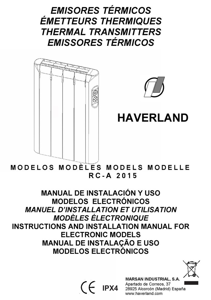 Haverland RC-A Instruction and installation manual