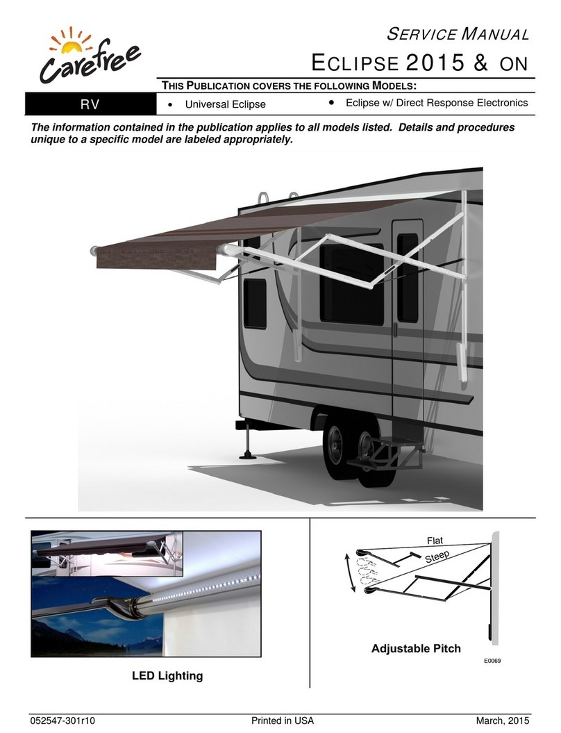 Carefree ECLIPSE 2015 Service manual
