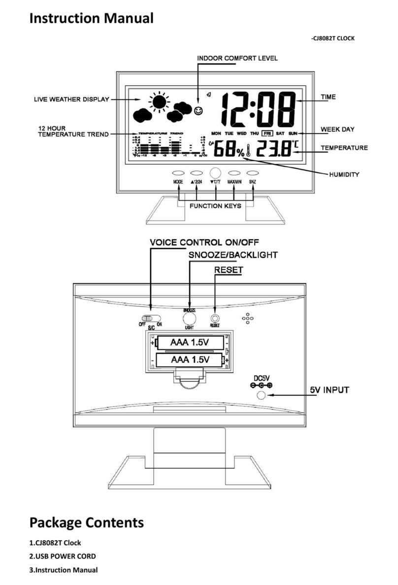 Bonrich CJ8082T instruction manual